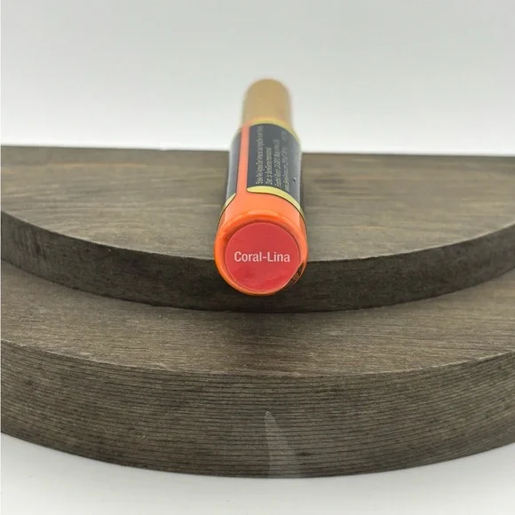 Lipsense Coral-Lina NEW Warm Frost Peach Pink Shimmer Long Last Liquid Lipstick - Picture 5 of 8